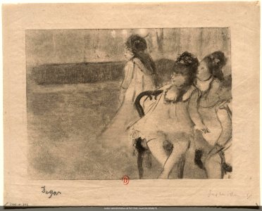 Degas - Les Quatre pensionnaires, NUM EM DEGAS 12