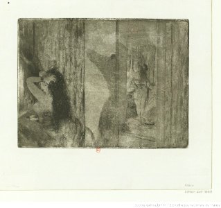 Degas - Loges d'actrices, 3e état, btv1b10462521g