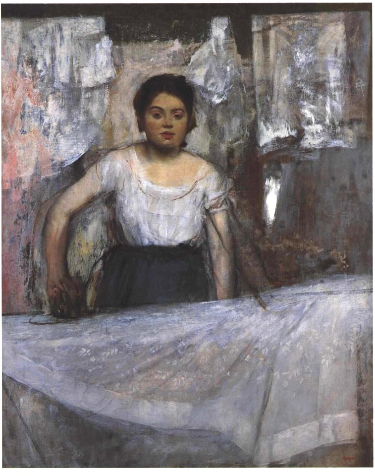 Degas - Die Büglerin