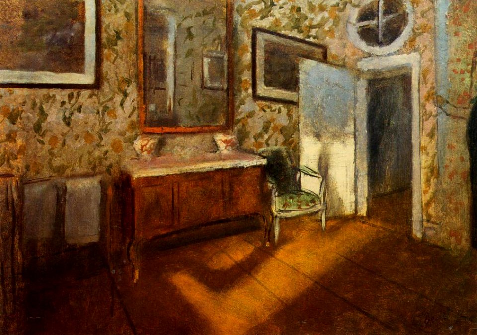 Degas - Interior at Menil-Hubert, 1892
