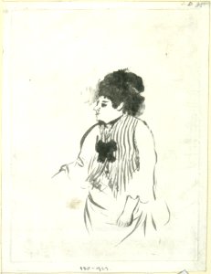 Degas - Femme à mi-corps, DG1923450