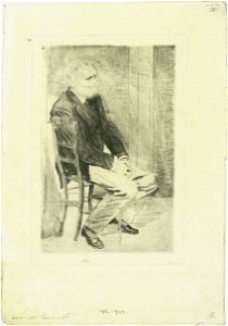 Degas - Manet, sitzend, nach rechts gewandt, DG1923132