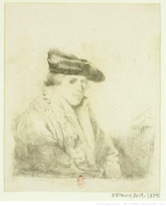 Degas - Jeune homme assis et réfléchissant, btv1b10462066g