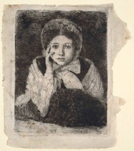 Degas - Marguerite De Gas, the Artist's Sister, 1973.2