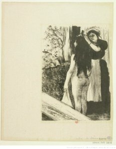 Degas - La toilette, 1er état, btv1b10462046n