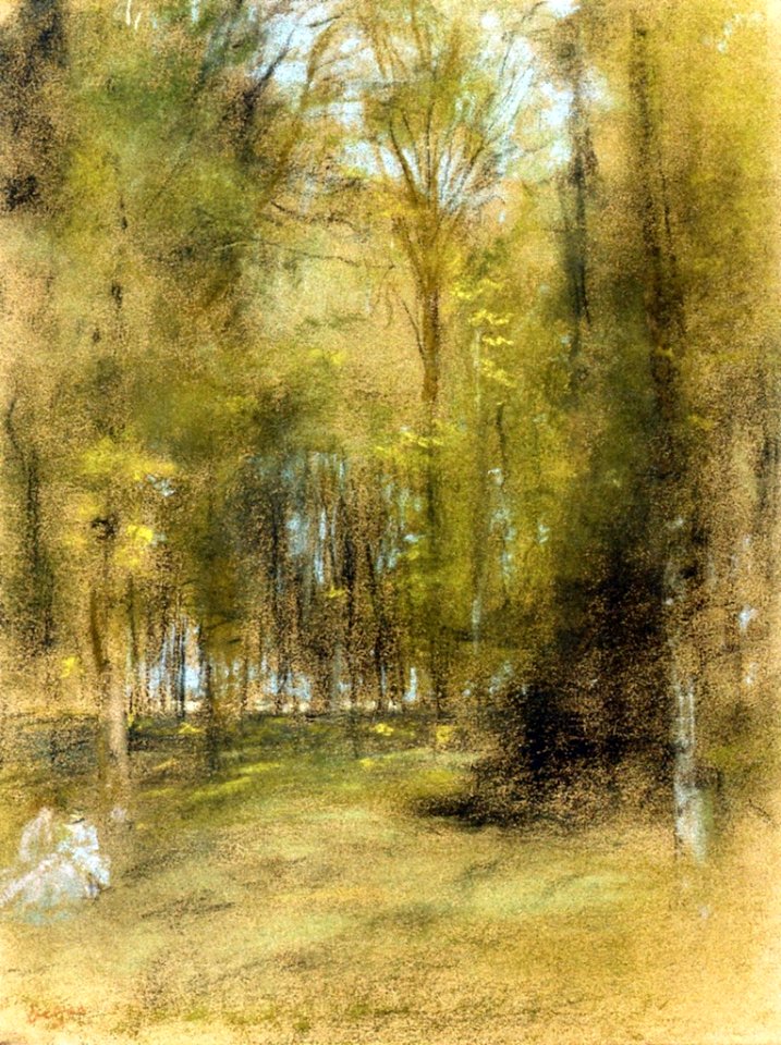 Degas - In the Woods, circa 1870-1873