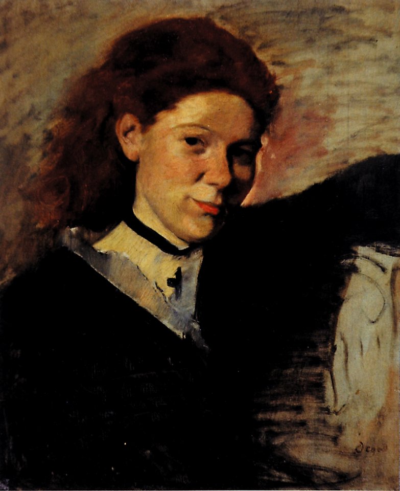 Degas - Jeune femme aux cheveux roux, Circa 1879