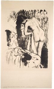 Degas - Nude Woman Standing, Drying Herself, 1983.313