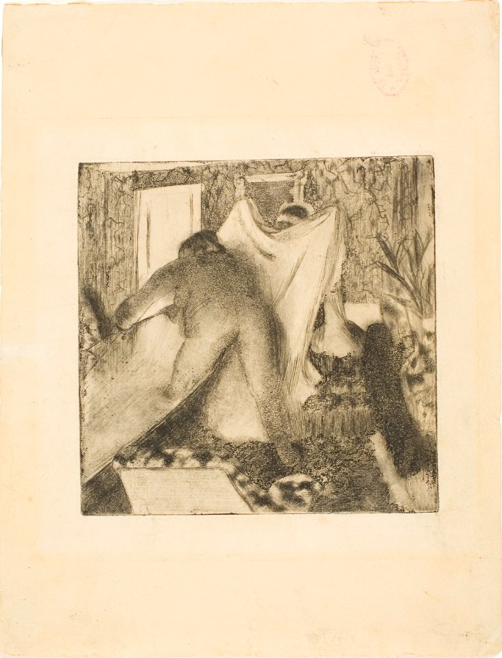 Degas - Leaving the Bath, 1986.992