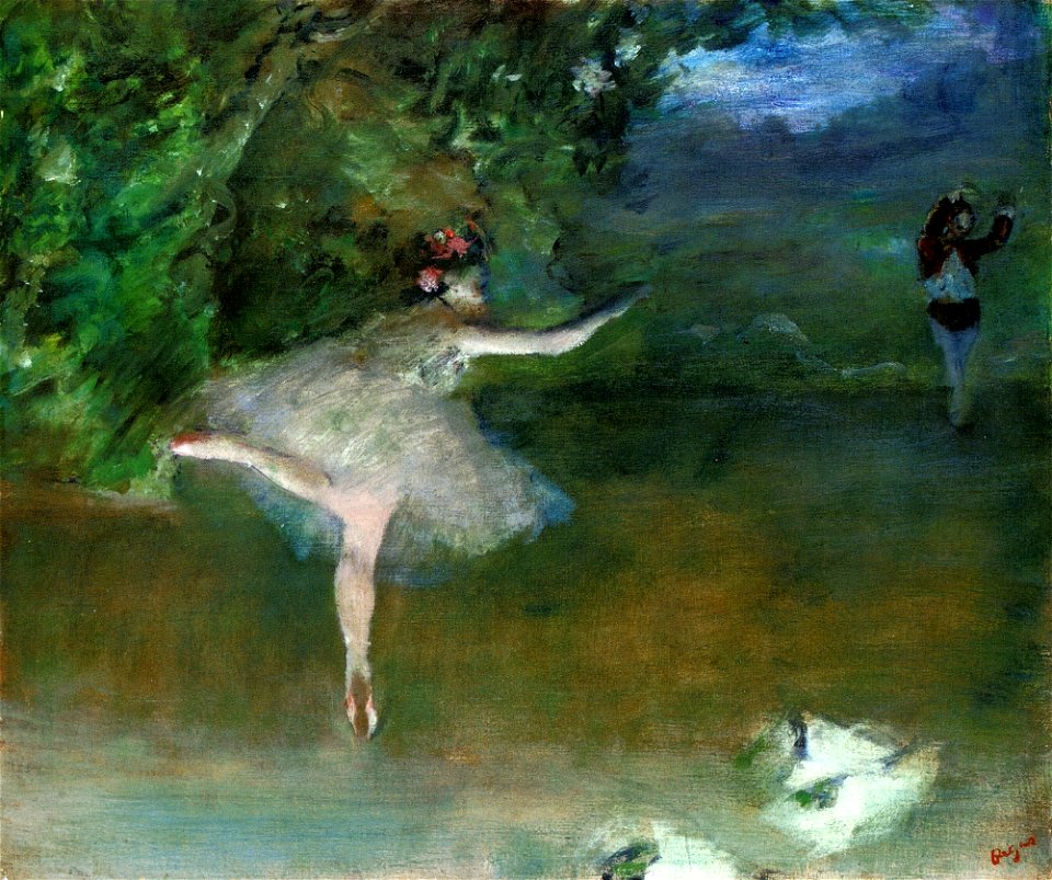 Degas - Les Pointes, circa 1877-1878