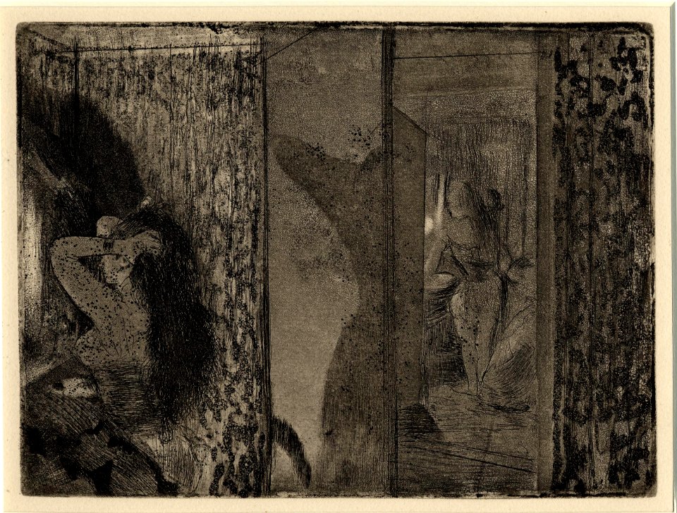 Degas - Loges d'actrices (Actresses in their dressing rooms), 1919,0204.1