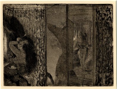 Degas - Loges d'actrices (Actresses in their dressing rooms), 1919,0204.1