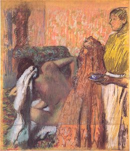 Degas - Le pedit déjeuner après le bain