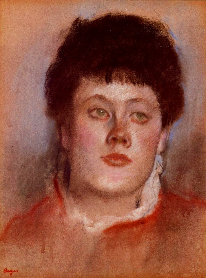 Degas - Portrait of a Woman, 1878-1880