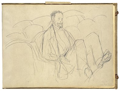Degas - Ludovic Lepic at the Theatre, 95.GD.35.27