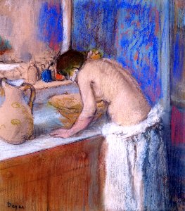 Degas - La Toilette, Fillette, circa 1895