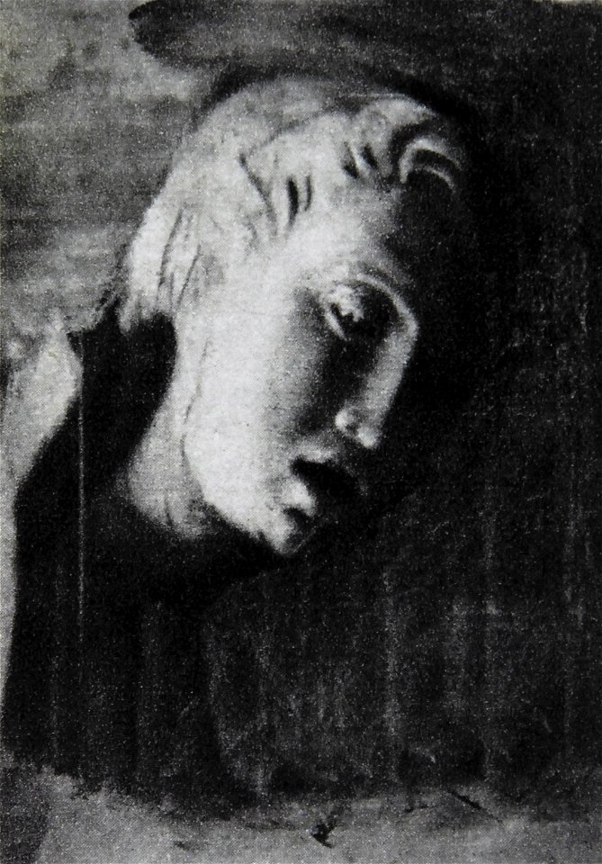 Degas - Portrait after Luca della Robbia (Florence), 1856-1860