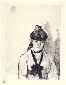 Degas - Portrait of Ellen Andrée, 1956.1216