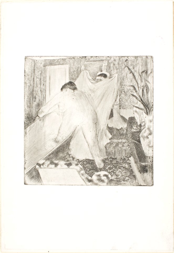 Degas - Leaving the Bath, 1984.644