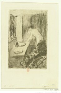 Degas - Le petit cabinet de toilette, 3e état, btv1b104625275