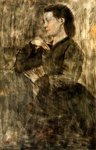 Degas - Portrait of a Woman, circa 1873