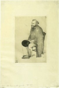 Degas - Manet, sitzend, nach links gewandt, DG1923455