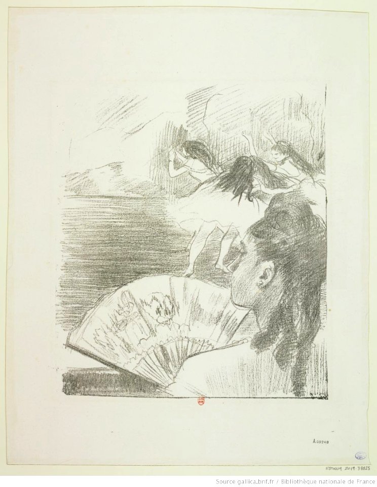 Degas - Loge d'avant-scène (femme à l'éventail), btv1b104620384