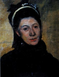 Degas - Marguerite de Gas, Circa 1868