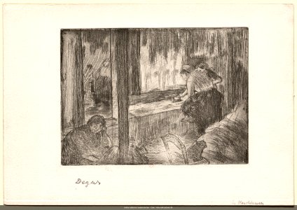 Degas - Les Blanchisseuses, NUM EM DEGAS 38