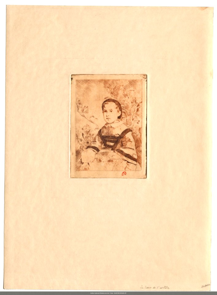Degas - Mademoiselle Nathalie Wolkonska, NUM EM DEGAS 23