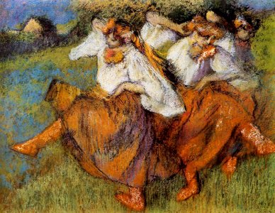 Degas - Russian Dancers, circa 1899, ID=5614