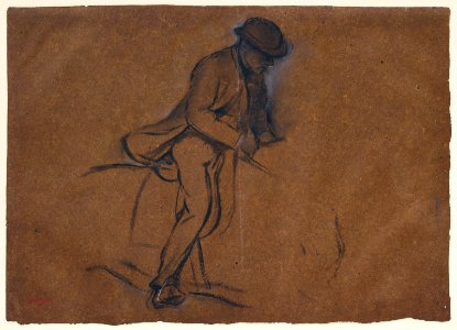 Degas - Man Riding, 1955.1400