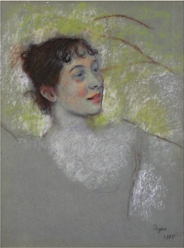 Degas - Mrs Sallandry, 1885