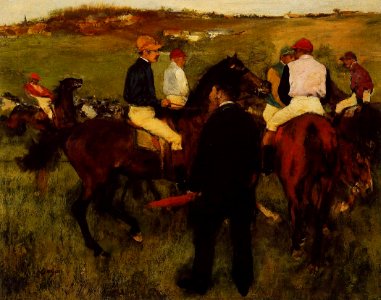 Degas - Out of the Paddock, 1868-1872