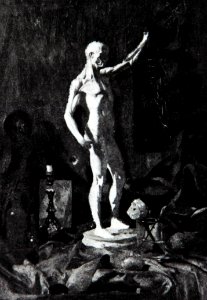 Degas - Studio Corner, 1855-1860