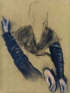 Degas - Study for Madame Camus at the Piano, 1869, Lemoisne 211