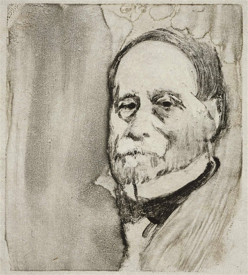 Degas - Portrait of a Bearded Gentleman, 57.554