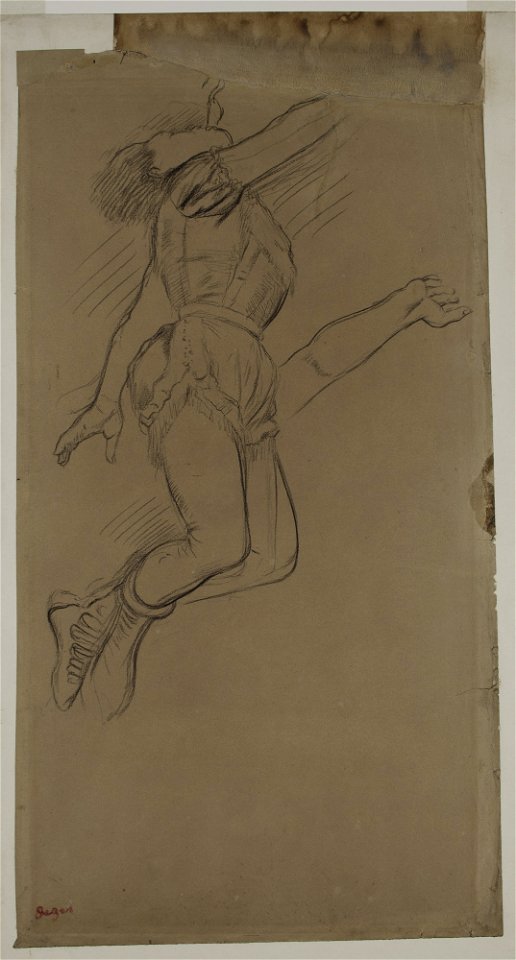 Degas - Mlle La La at the Circus Fernando, 1879, 65.148