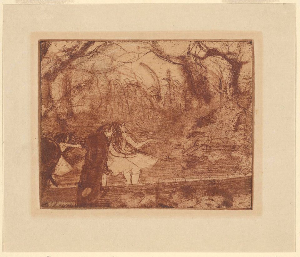 Degas - On Stage III, 1941-8-33