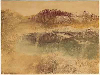 Degas - Paysage Roux, ca. 1890, 2001.69