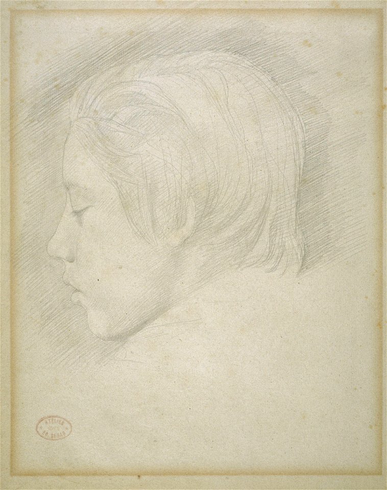 Degas - Portrait of René Degas, 1986-26-13