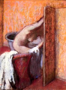 Degas - The Bath, circa 1888