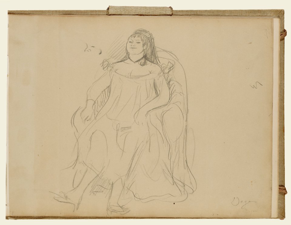 Degas - Prostitute, 95.GD.35.35