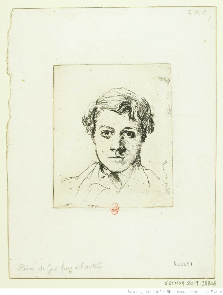 Degas - René De Gas, frère de l'artiste, btv1b10462037p