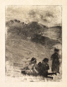 Degas - Rest in the Fields (Repos dans les champs), 1962.41