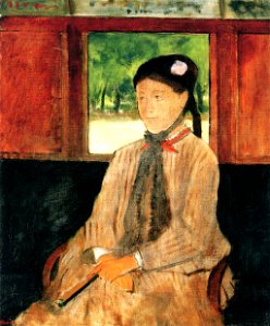Degas - Portrait of a Woman, circa 1867-1872
