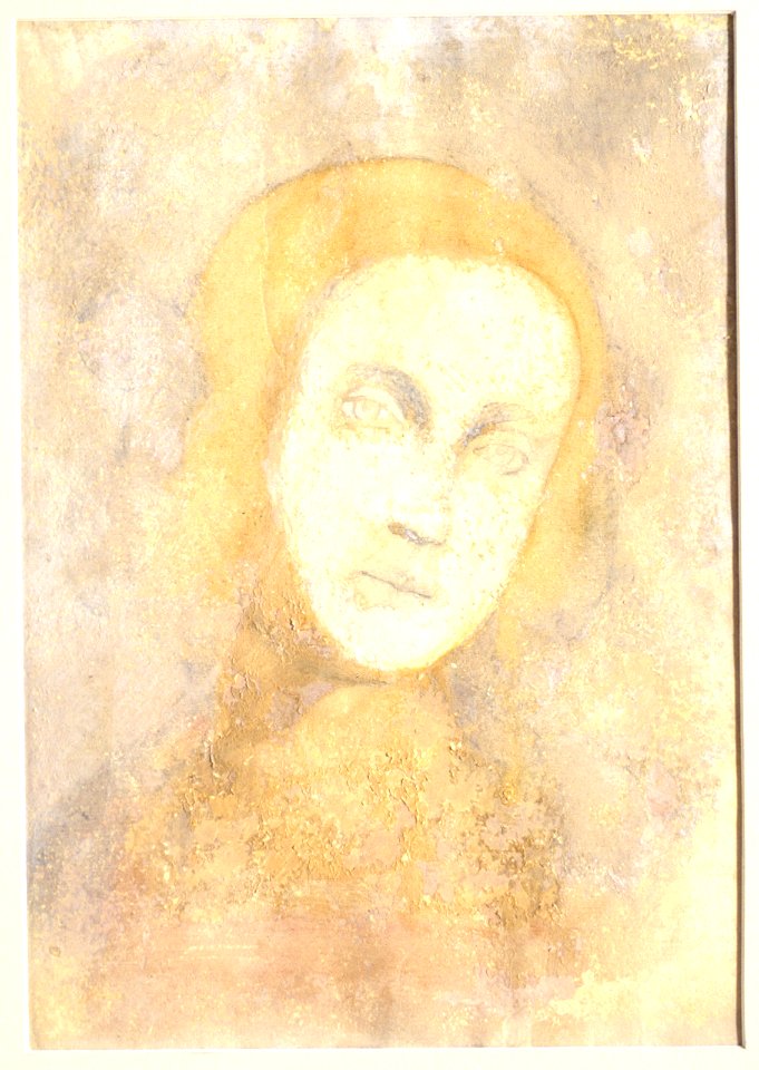 Degas - Possibly Marguerite de Gas or a copy of an Italian 15th Century drawing, 1971.46A