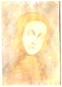 Degas - Possibly Marguerite de Gas or a copy of an Italian 15th Century drawing, 1971.46A