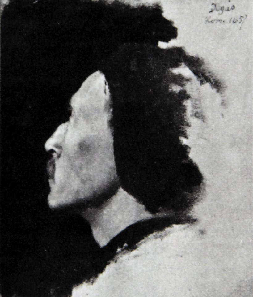 Degas - Portrait of Joseph-Gabriel Tourny, 1857