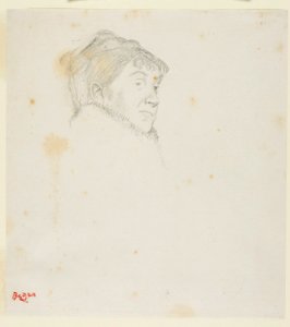 Degas - Portrait of Madame Dietz-Monnin (formerly Head of a Woman), 1947.810